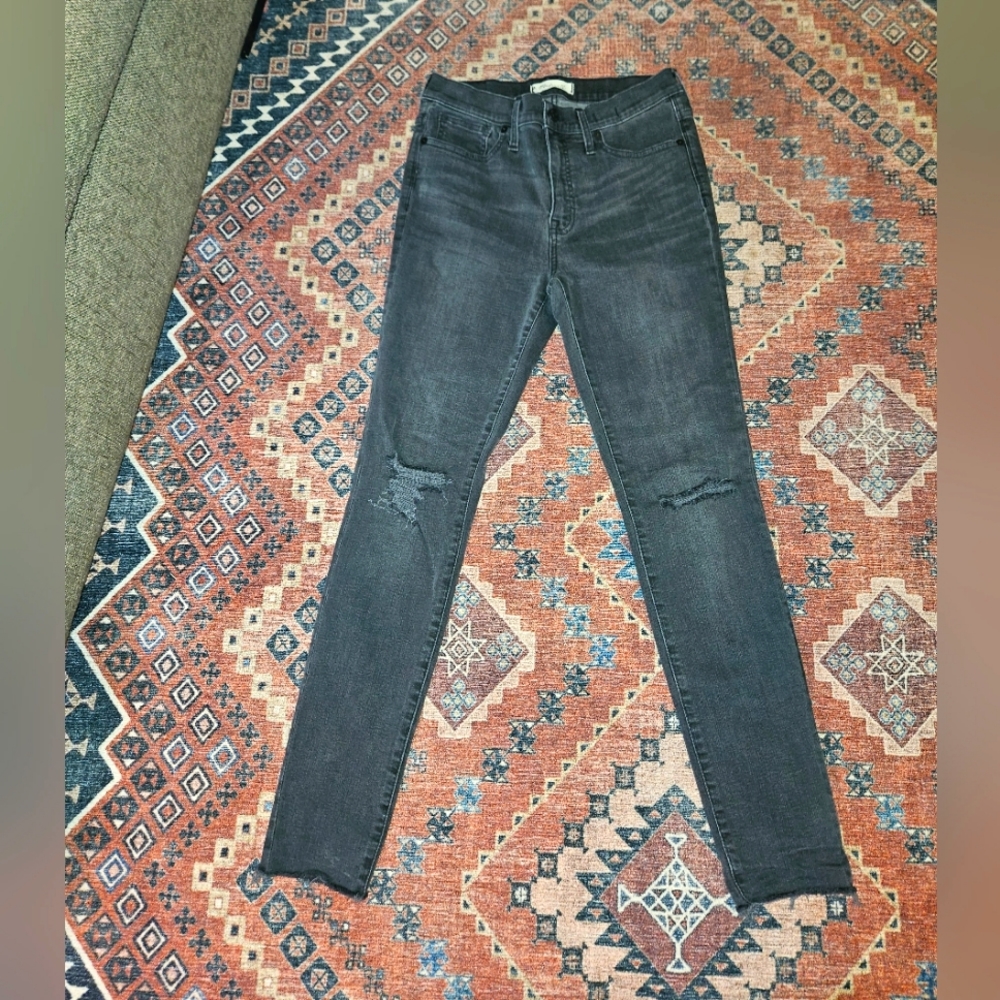 Madewell 9"mid rise skinny, size 28